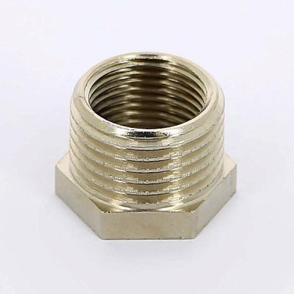 Футорка 1/2"х3/8" НВ никелированная Uni-Fitt (604N2100)