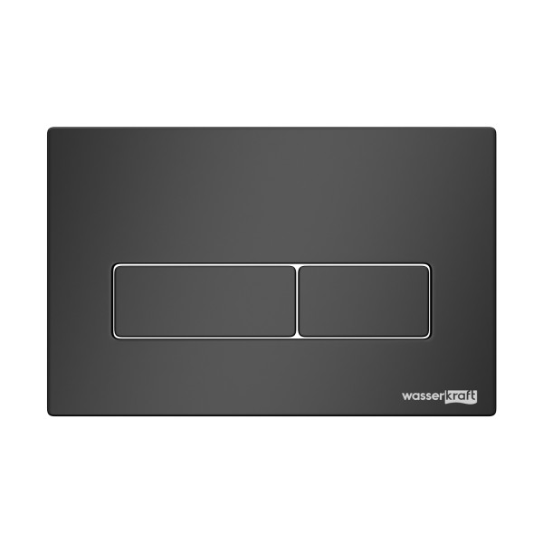 Инсталляция для унитаза WasserKRAFT Glan с клавишей смыва черный матовый (66TLT.010.ME.WH.MB03)