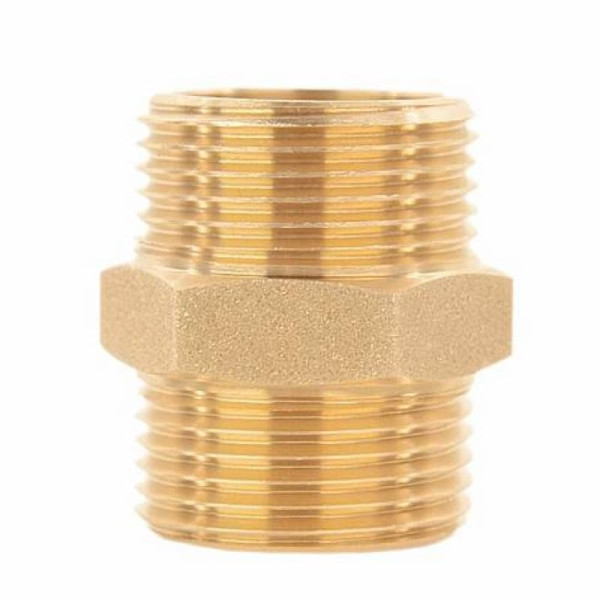 Штуцер 1"- 1" ПП латунь Джилекс (6403)