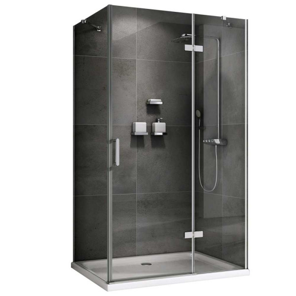 Душевой уголок Abber Zart 90x120 стекло прозрачное, профиль профиль хром (AG08120-S91) Душевой уголок Abber Zart 90x120 стекло прозрачное, профиль профиль хром (AG08120-S91)