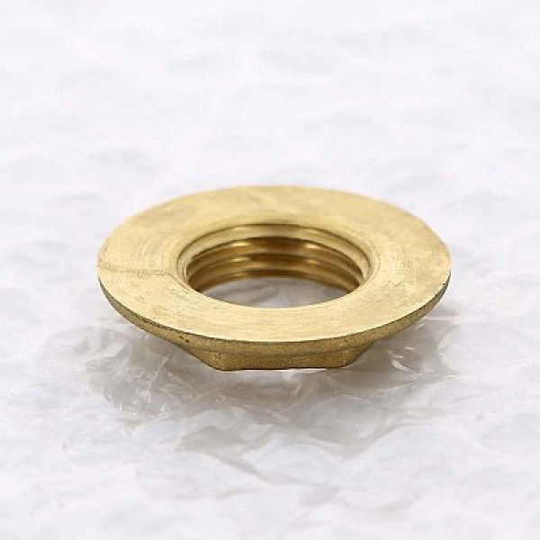 Контргайка 1/2" с ребордой Uni-Fitt (латунь) 605G2000