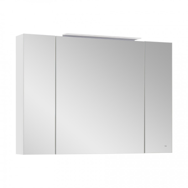 Шкаф зеркальный Roca Oleta 1000x137x700 белый матовый, белый матовый (A857648501) Шкаф зеркальный Roca Oleta 1000x137x700 белый матовый, белый матовый (A857648501)