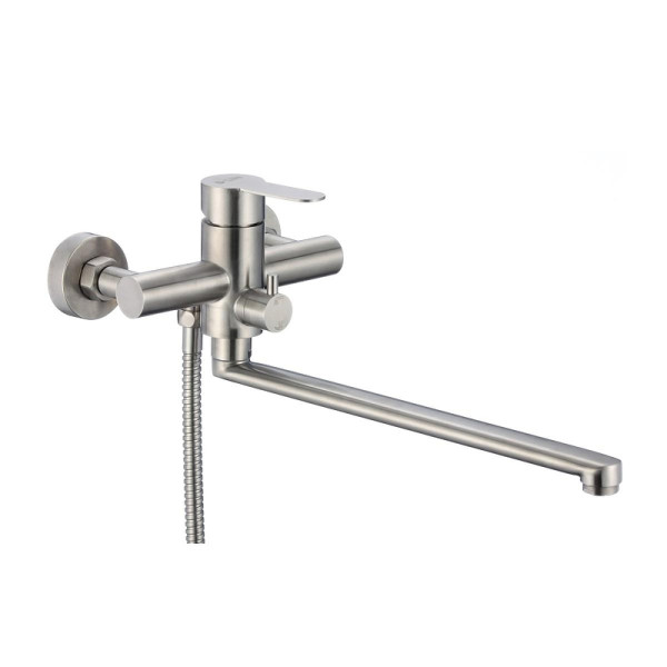 Смеситель для ванны и душа Dlin сатин (H147316)