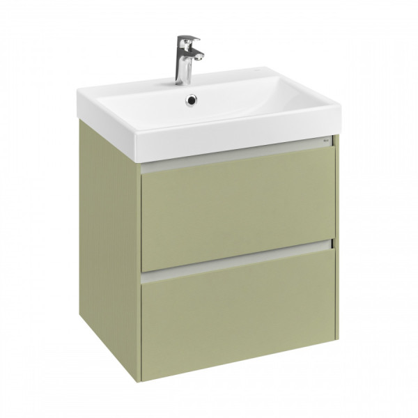 Тумба подвесная Roca Ona Olive 585x450x565 оливковый матовый (Z.RU93.0.785.9)