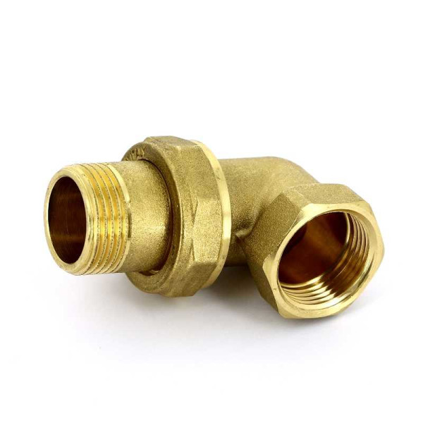 Сгон угловой Itap 1" ВН (латунь, с плоской прокладкой) (1520100)