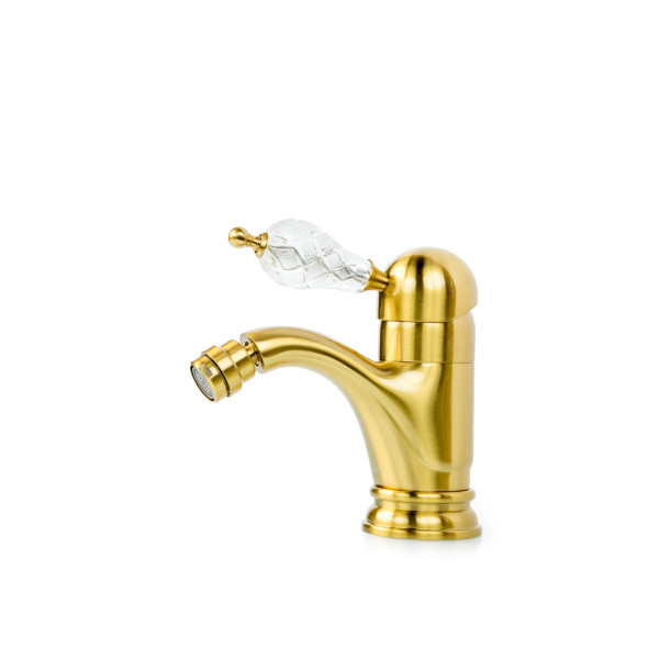 Смеситель для биде Boheme Crystal бронзовый (306-CRST)