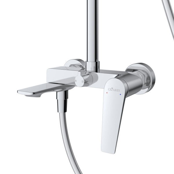Душевая система Cezares Liner хром (LINER-CVD-01)