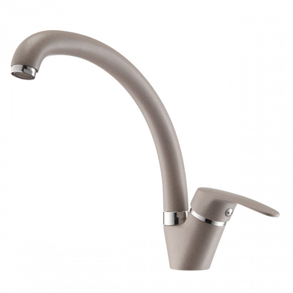 Смеситель для кухни Aquaton Нимо серый (1.AX00.2.FCX.X25.0)