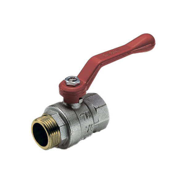 Кран шаровый Tiemme Mistral 1 1/4" ВН (красная ручка) (2360023) Кран шаровый Tiemme Mistral 1 1/4" ВН (красная ручка) (2360023)