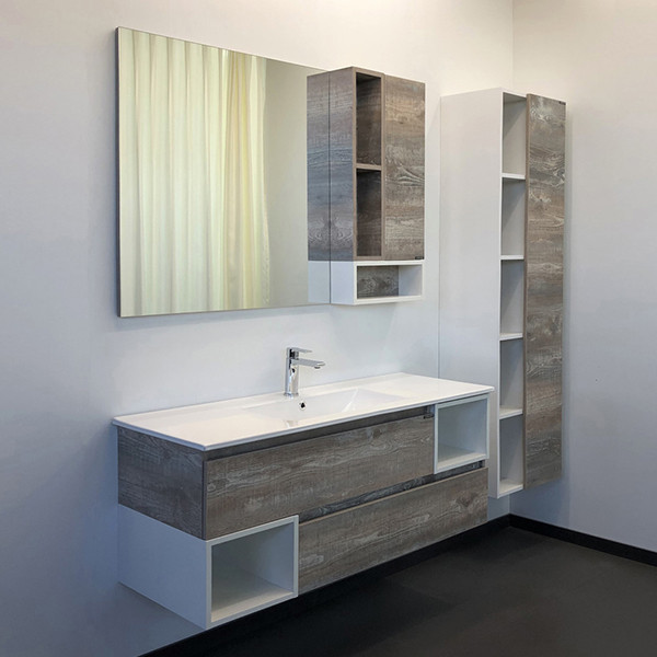 Тумба подвесная Comforty Севилья 1210x520x470 белый глянцевый с раковиной (00-00001568) Тумба подвесная Comforty Севилья 1210x520x470 белый глянцевый с раковиной (00-00001568)