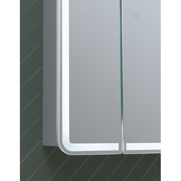 Зеркало-шкаф Aquanet Оптима 70x80 белый (00311861)