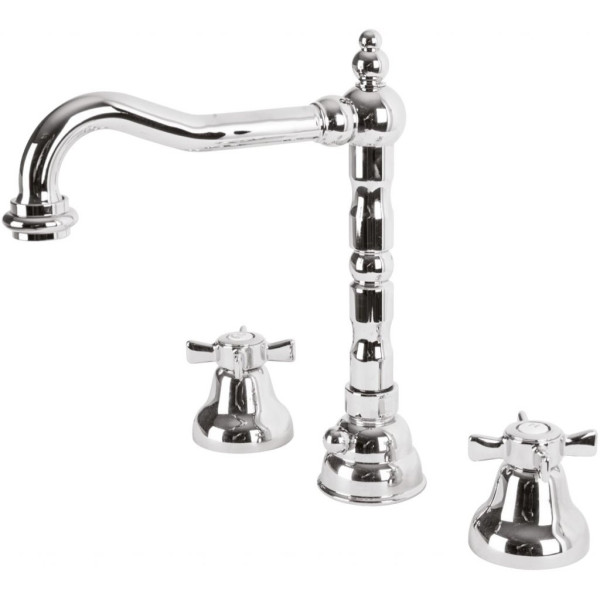 Смеситель для раковины Cezares Lord с донным клапаном (LORD-BLS2-01) Смеситель для раковины Cezares Lord с донным клапаном (LORD-BLS2-01)