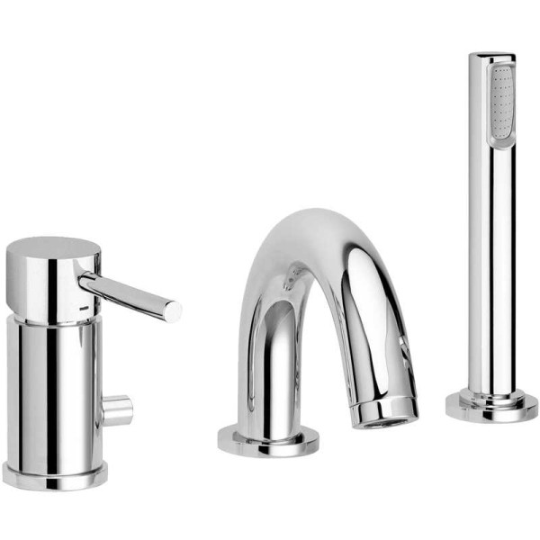 Смеситель на борт ванны Paffoni Light хром (LIG047CR) Смеситель на борт ванны Paffoni Light хром (LIG047CR)