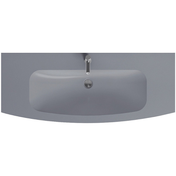 Раковина встраиваемая Jacob Delafon Nona 121x49,1 серая (EB1886RU-DE4)