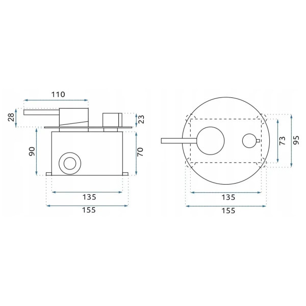 Душевая система Rea Argon + Box GOLD (REA-P6538)