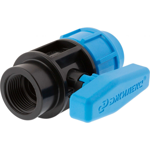 Кран шаровый 32*1"В Джилекс (для п/э трубы, PP) (9370)