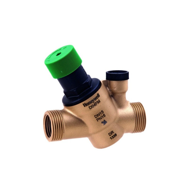 Редуктор давления 1/2" НН Honeywell D04FM 1,5-6 бар, PN 16 (мембранный) (D04FM-1/2"A) Редуктор давления 1/2" НН Honeywell D04FM 1,5-6 бар, PN 16 (мембранный) (D04FM-1/2"A)