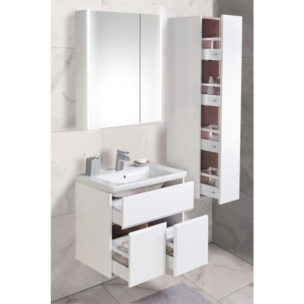 Пенал подвесной Roca Up 28x36,4x140 белый (ZRU9303014)