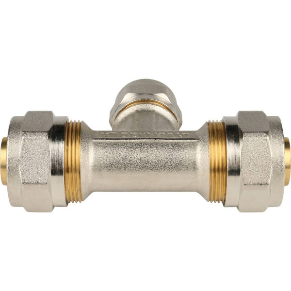 Тройник 26x20x26 Stout (обжим) (SFS-0010-262026)