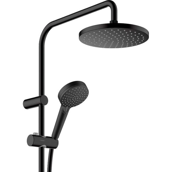 Душевая система Hansgrohe Vernis Blend Showerpipe черная (26276670) Душевая система Hansgrohe Vernis Blend Showerpipe черная (26276670)