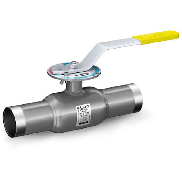 Кран шаровый приварной DN 20 PN 40 LD Regula (сталь 20, L-200 мм.) (КШ.Ц.П.Regula 020.040)