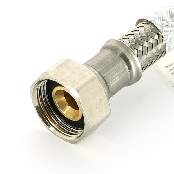 Подводка гибкая для воды Uni-Fitt 800 мм 3/4" НВ DN 13 оплётка из нерж. стали (509S3008)