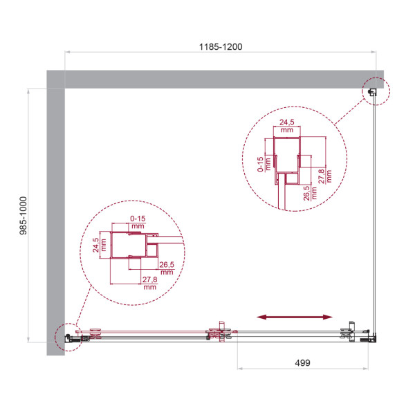 Душевой уголок BelBagno Luce 120x100x195 стекло прозрачное, профиль хром (LUCE-AH-1-120/100-C-Cr) Душевой уголок BelBagno Luce 120x100x195 стекло прозрачное, профиль хром (LUCE-AH-1-120/100-C-Cr)