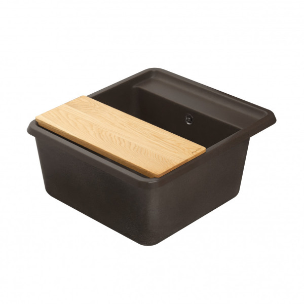 Мойка для кухни врезная Aquaton Беллис 510x570x250 кофе (1.A724.9.32B.S28.0)