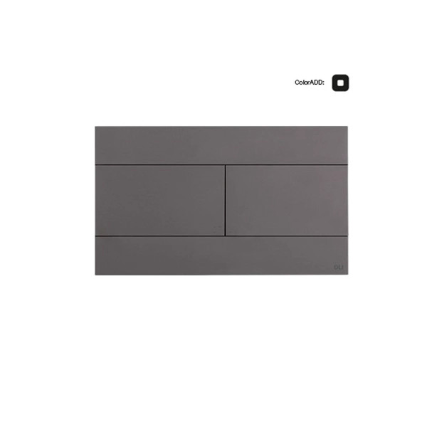 Клавиша смывная Oli Slim серый (659058/886947)