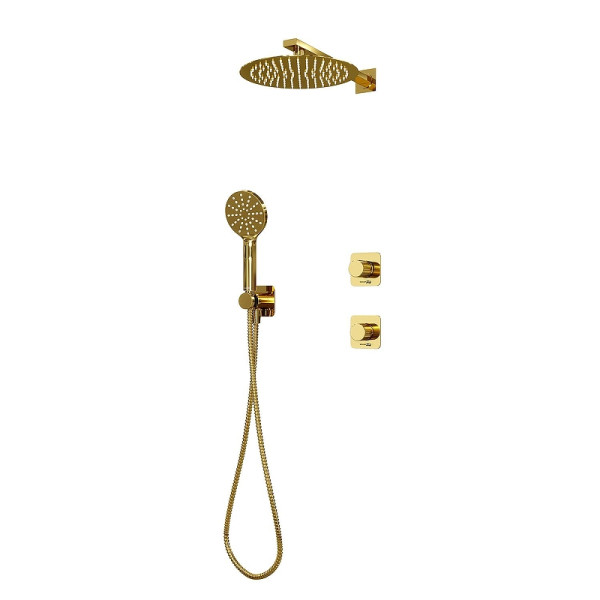 Душевая система WasserKRAFT встраиваемая золото глянцевое (A7651.303.183.208.280.197.348)