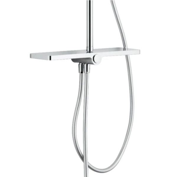 Душевой гарнитур Aquanet Pragmatic R с полочкой (AF430-70-R-C)