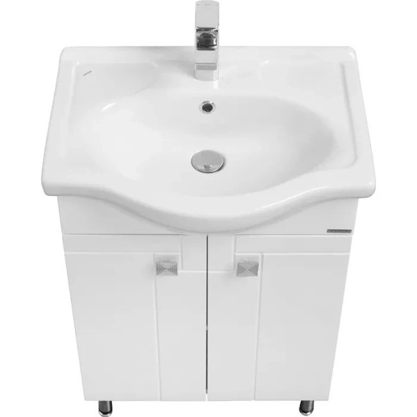 Тумба-умывальник Aquaton Фиджи 60/1WH110268 раковина Селигер-60 (1A1796K0FG010) Тумба-умывальник Aquaton Фиджи 60/1WH110268 раковина Селигер-60 (1A1796K0FG010)