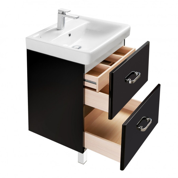 Тумба напольная Aquaton Америна 670x442x688 чёрный (1.A169.3.01A.M95.0) Тумба напольная Aquaton Америна 670x442x688 чёрный (1.A169.3.01A.M95.0)