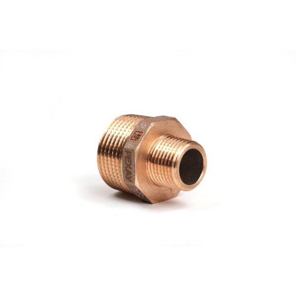 Ниппель переходной 1/2"х1" Rehau Aurline RX+ (бронза) 18732641001 Ниппель переходной 1/2"х1" Rehau Aurline RX+ (бронза) 18732641001