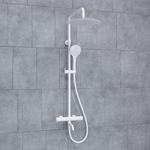Душевая система WasserKRAFT белый (A188.161.155.WM Thermo)
