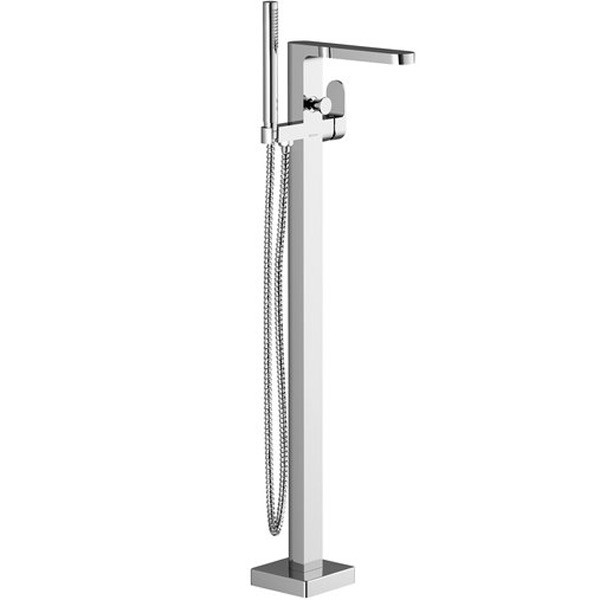 Смеситель напольный Ravak Chrome с душевой лейкой хром (X070101)