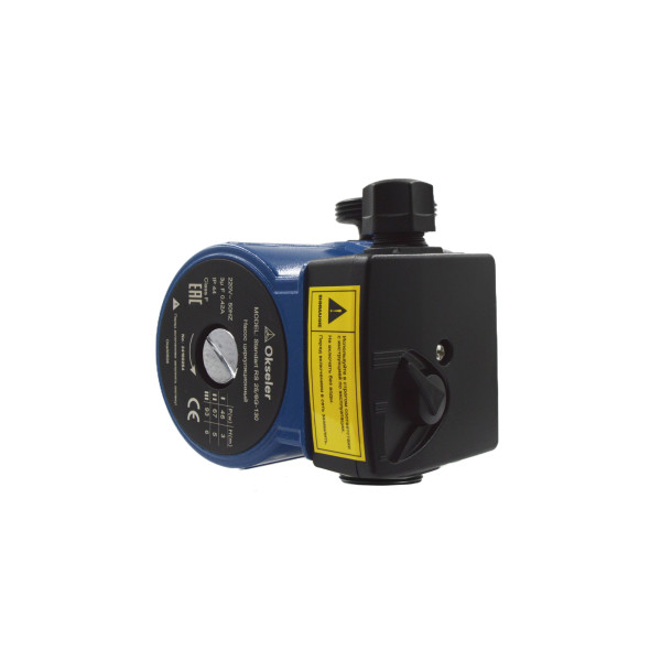 Насос циркуляционный Okseler Standart RS 25/6G-130 с гайками (Oks00506) Насос циркуляционный Okseler Standart RS 25/6G-130 с гайками (Oks00506)