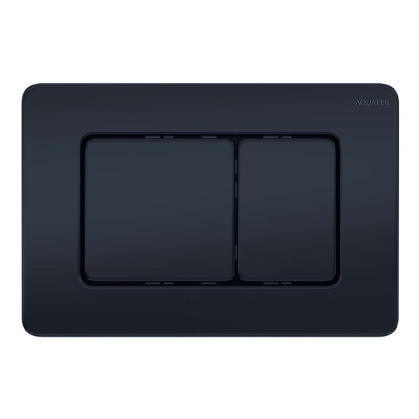 Клавиша смывная Aquatek черный матовый (KDI-0000040)