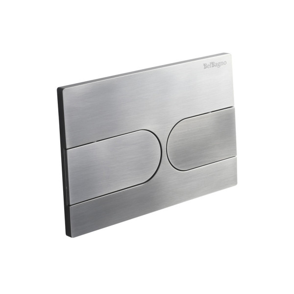 Клавиша смывная BelBagno оружейная сталь (BB-11-GM) Клавиша смывная BelBagno оружейная сталь (BB-11-GM)
