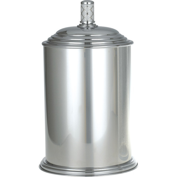 Ведро для мусора Boheme Murano 27x27x36 хром (10907-W-CR)