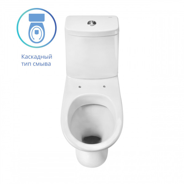 Унитаз-компакт Santeri Грация 358x63,8x775 с сиденьем полипропилен белый (1.P210.3.S00.00B.F)