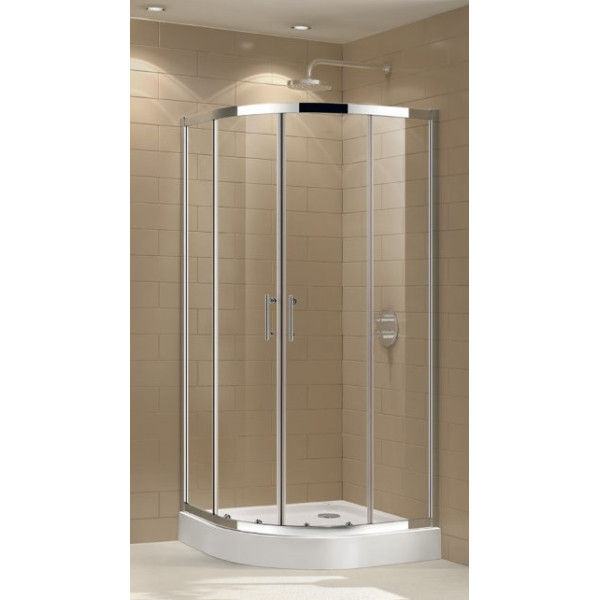 Душевой уголок Cezares Eco 90x90x190 стекло прозрачное (ECO-R-2-90-C-Cr) Душевой уголок Cezares Eco 90x90x190 стекло прозрачное (ECO-R-2-90-C-Cr)