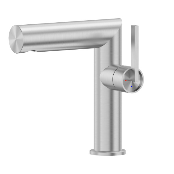 Смеситель для раковины Abber Perfekte 316 сталь брашированная (AF8A10BST) Смеситель для раковины Abber Perfekte 316 сталь брашированная (AF8A10BST)