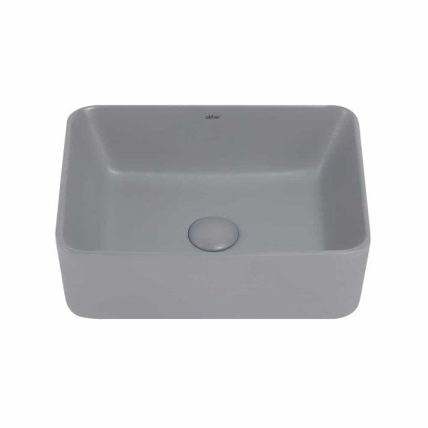 Раковина накладная Abber Rechteck серая матовая (AC2213MG) Раковина накладная Abber Rechteck серая матовая (AC2213MG)