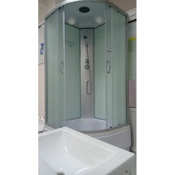 Душевая кабина Loranto Sunway 90x90 стекло матовое, профиль хром (CS-6690 F, 90*90*215) Душевая кабина Loranto Sunway 90x90 стекло матовое, профиль хром (CS-6690 F, 90*90*215)