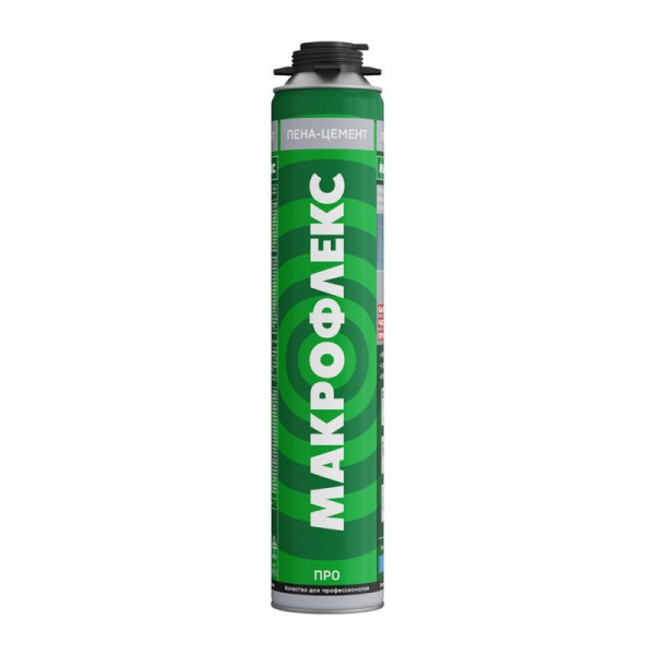 Пена-цемент профессиональная Макрофлекс ПРО 850 мл. (3003557) Пена-цемент профессиональная Макрофлекс ПРО 850 мл. (3003557)