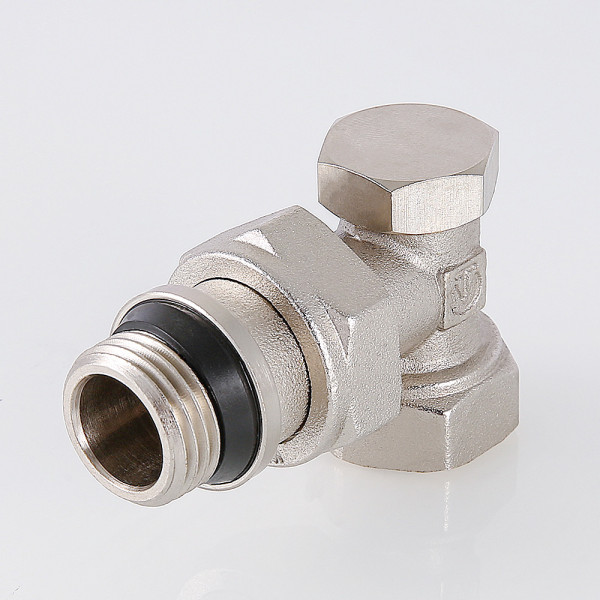 Клапан настроечный угловой 1/2" Valtec VT.019.NR (с уплотн. кольцом) (VT.019.NR.04)