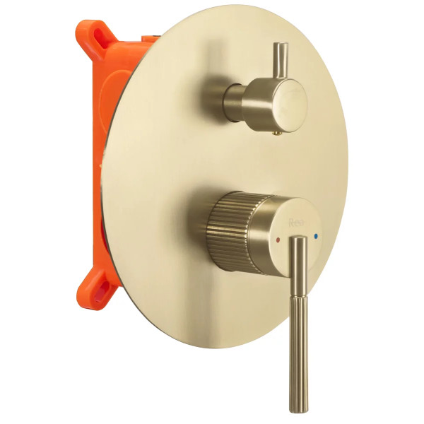 Душевая система Rea Argon + Box Gold mat. (REA-P7810)