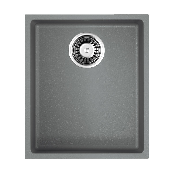 Мойка для кухни врезная Omoikiri Bosen 38-U-GR Tetogranit/leningrad grey (4993538)