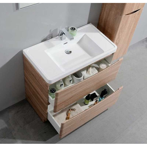 Раковина встраиваемая BelBagno 90 белая (EA-900-LVB)